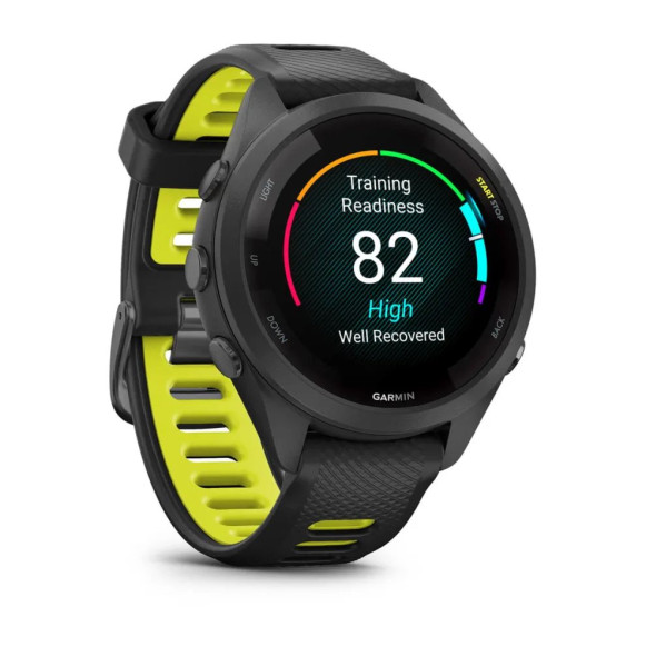 Умные часы Garmin Forerunner 265S с черным ремешком